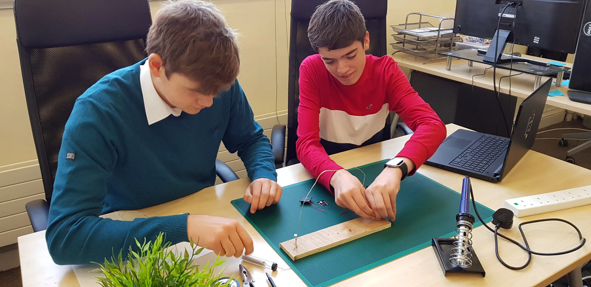 Where possible, test all dangerous lessons on work experience students first!