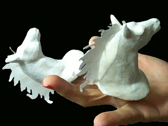 horse finger puppets