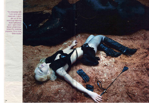 Madonna Sunday Times UK