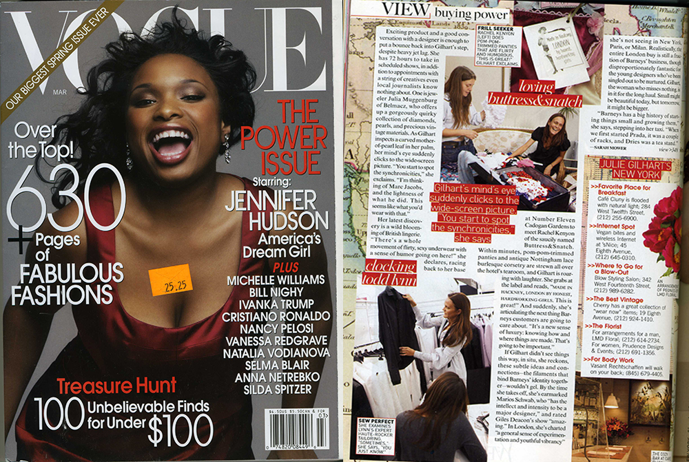 Julie Gilhart (Barneys Buyer) Vogue USA