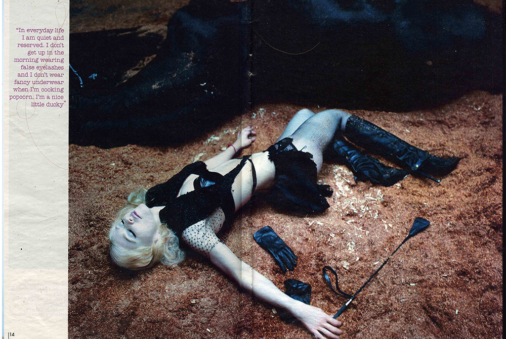 Madonna W Magazine