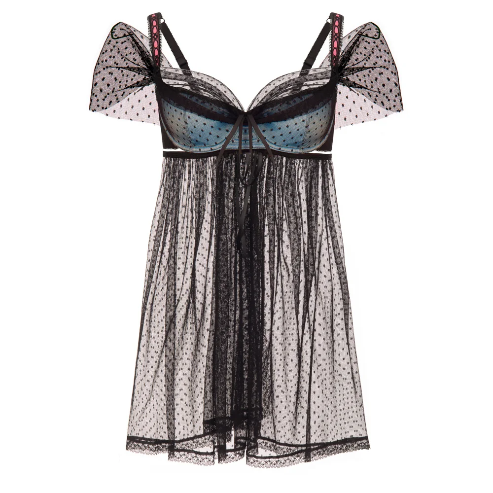 tulle babydoll dress