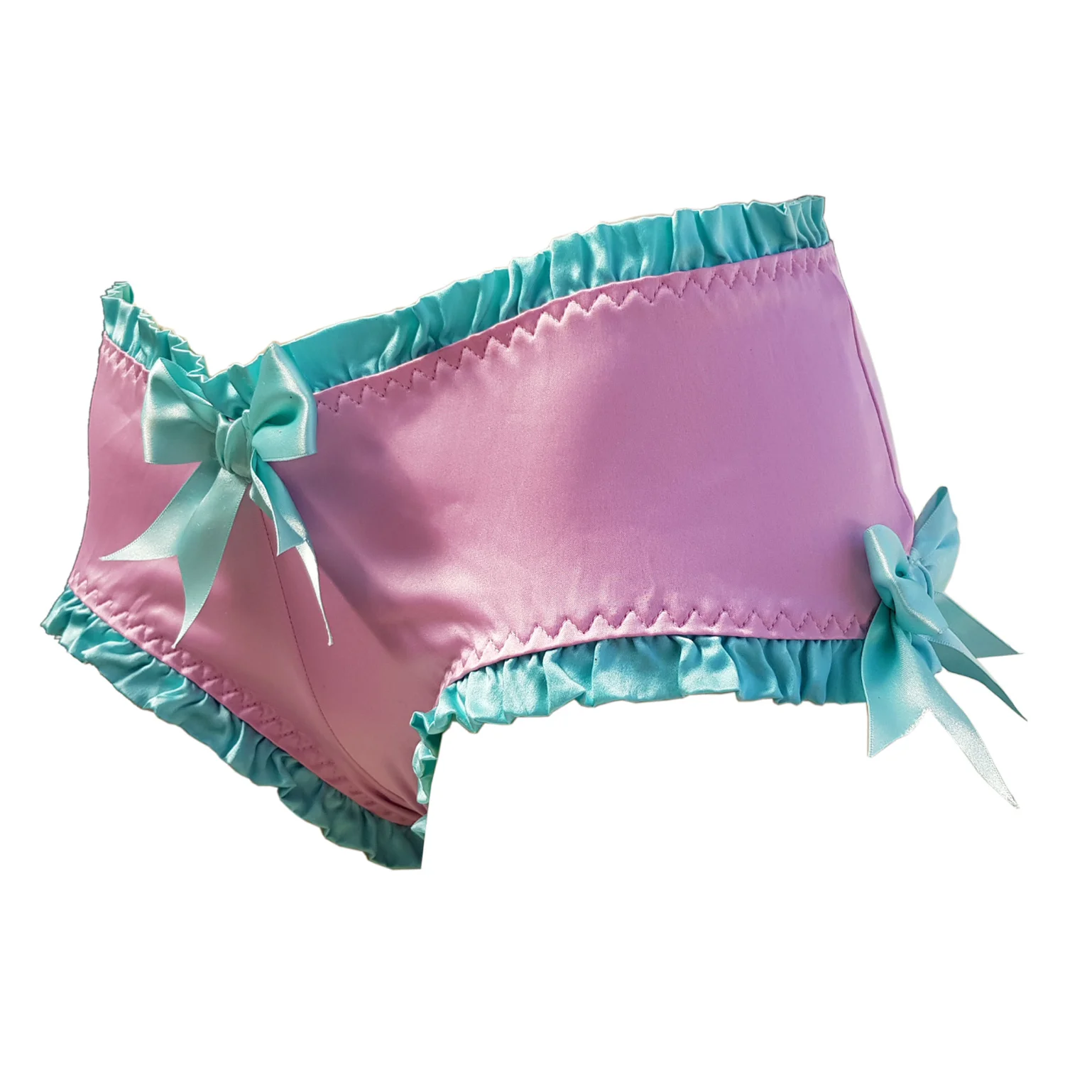 frilly silk knickers