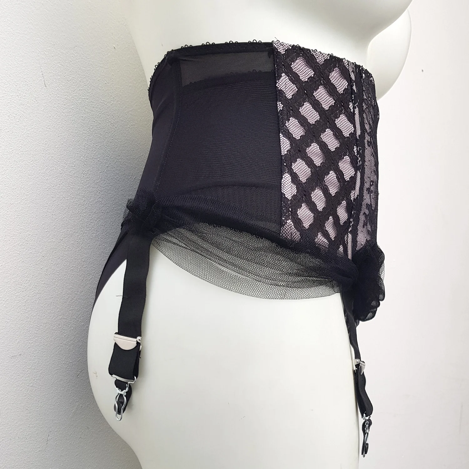 pink suspender belt uk