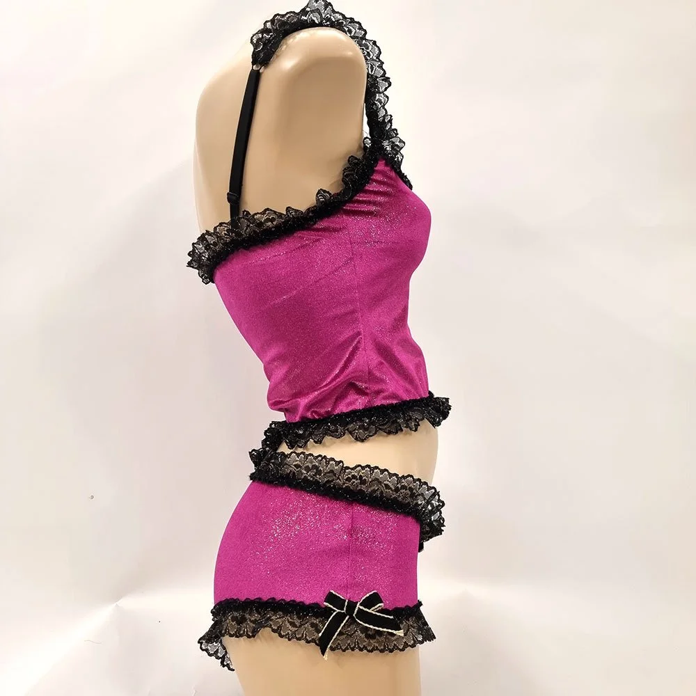 pink-glitter-velvet-ruffle-romper-vest-and-shorts-set-side.jpg