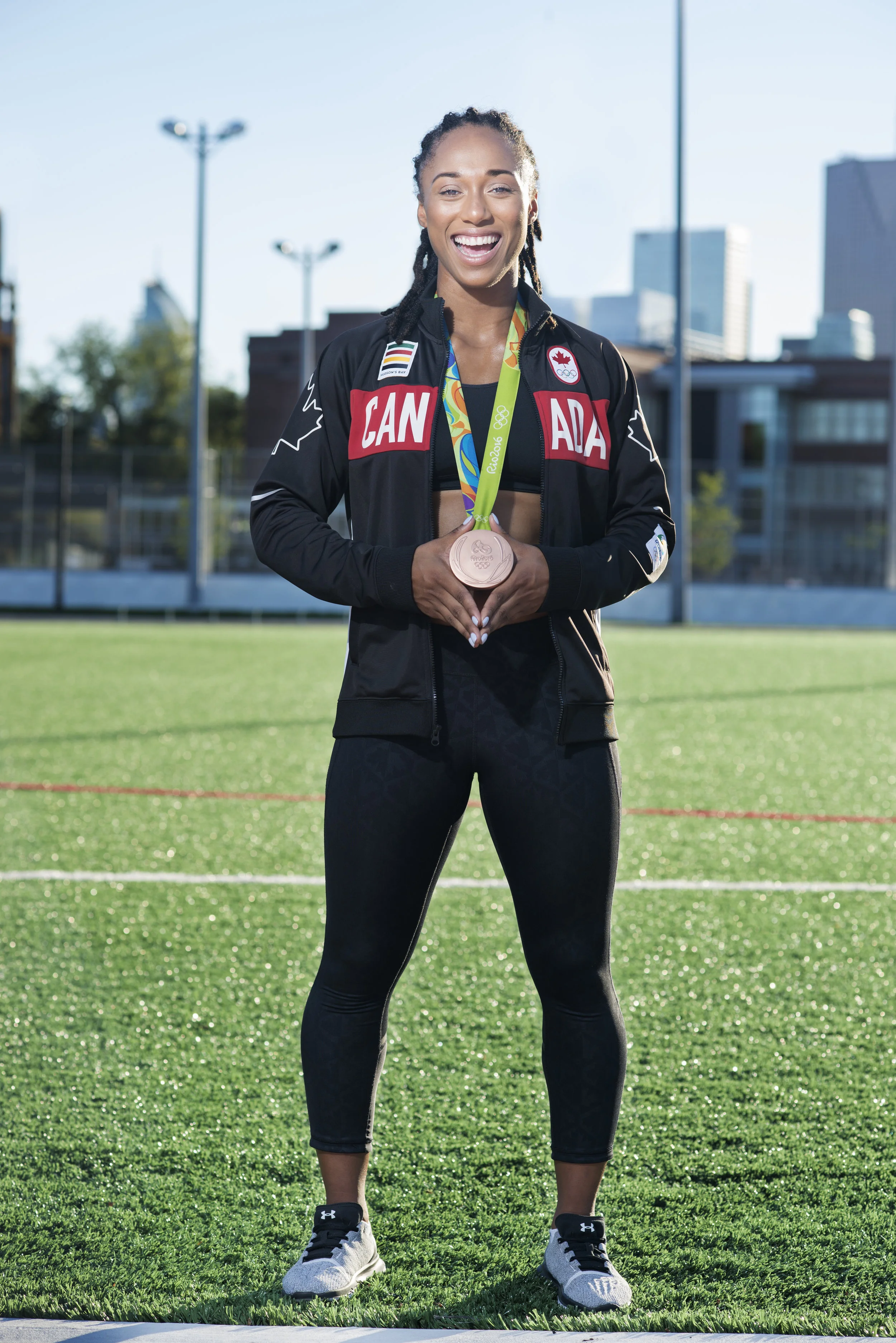 canadian rugby bronze olympian - charity williams