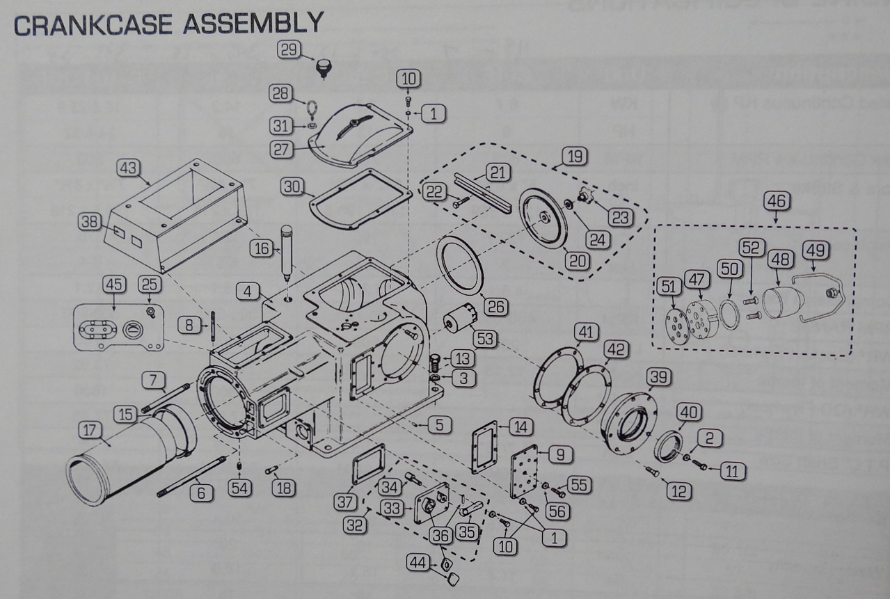 CRANKCASE ASSEMBLY.