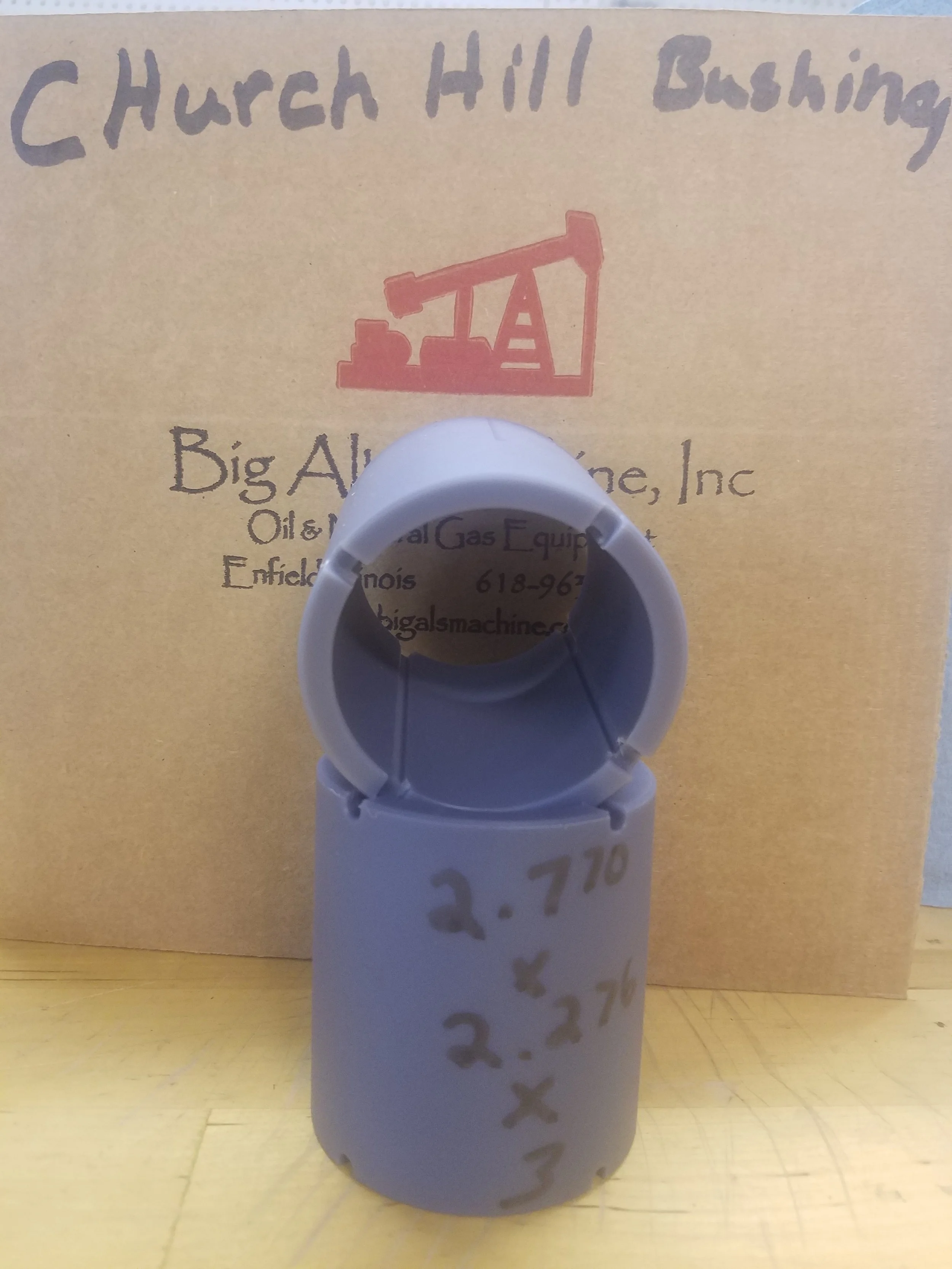 CHURCHILL 2 1/4 BUSHING FOR 40/50 TB 25 SB , TB ,WP