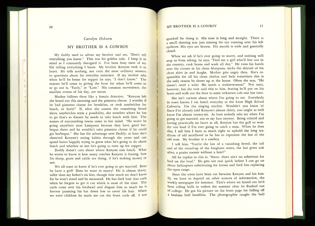 1970 Spring Carolyn Osborn My Brother is a Cowboy Pages 10 and 11.jpg