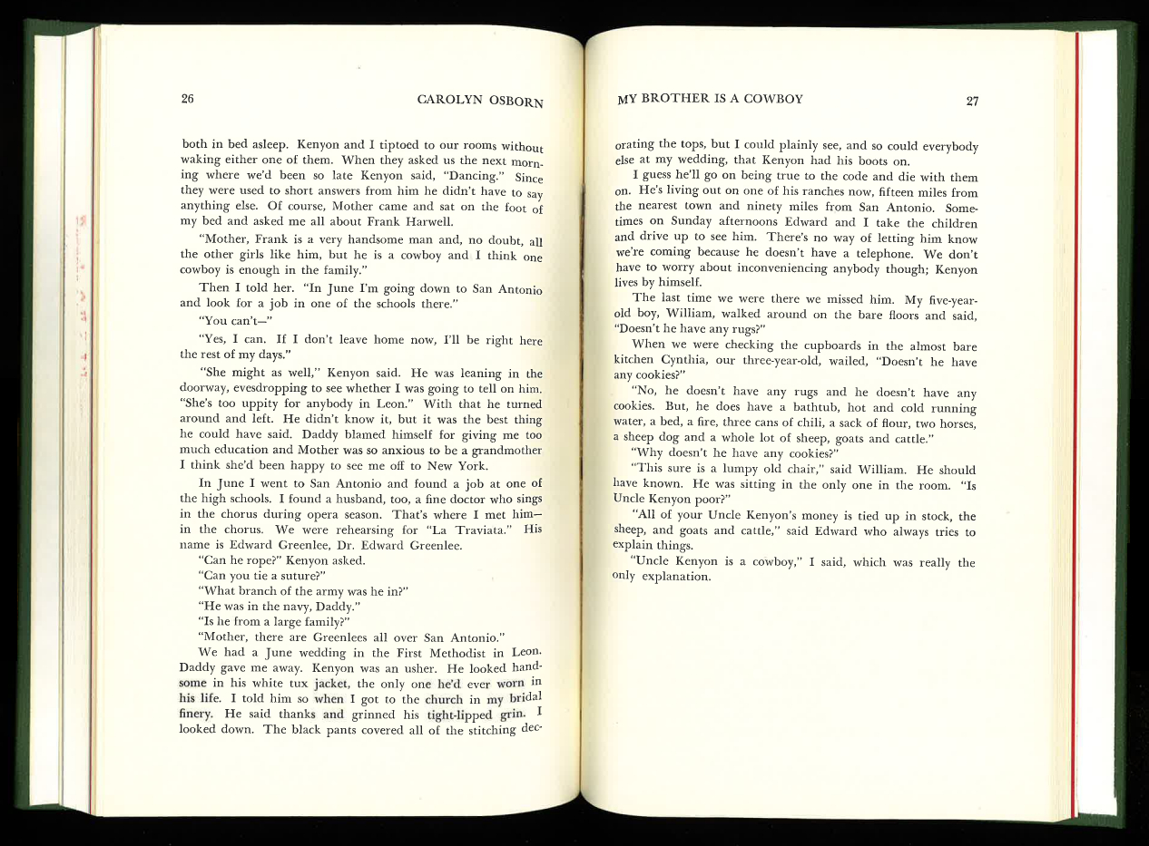 1970 Spring Carolyn Osborn My Brother is a Cowboy Pages 26 and 27.jpg