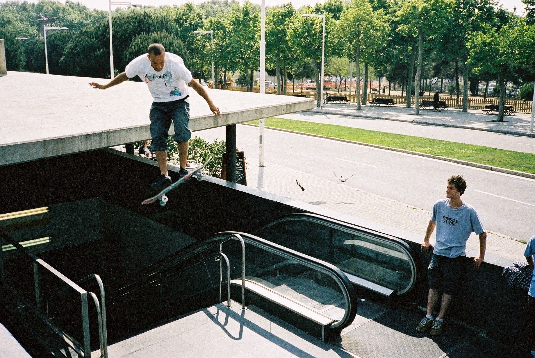  Fifty-Fifty Skateshop Team in Barcelona  