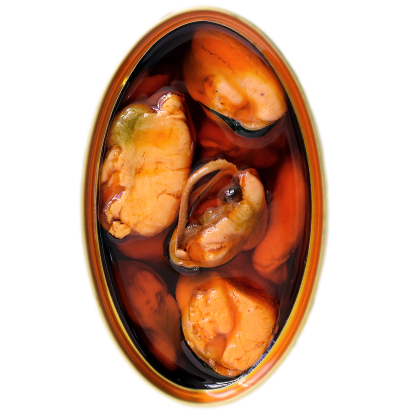 Mussels in Escabeche