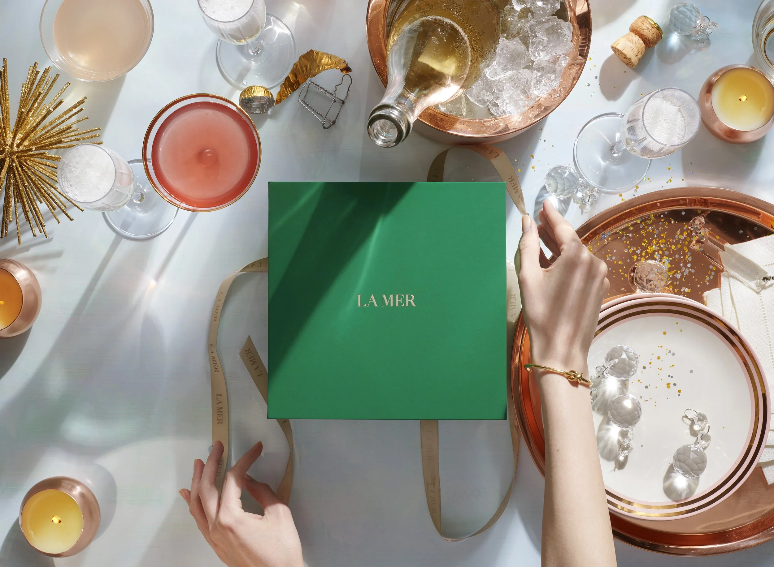  La Mer,    Creative Direction: Bess Yoham.  Photo Production: Hope Oliver.  Style: Jocelyne Beaudoin. 