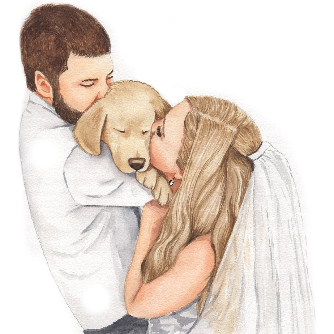 Custom Watercolor Keepsake