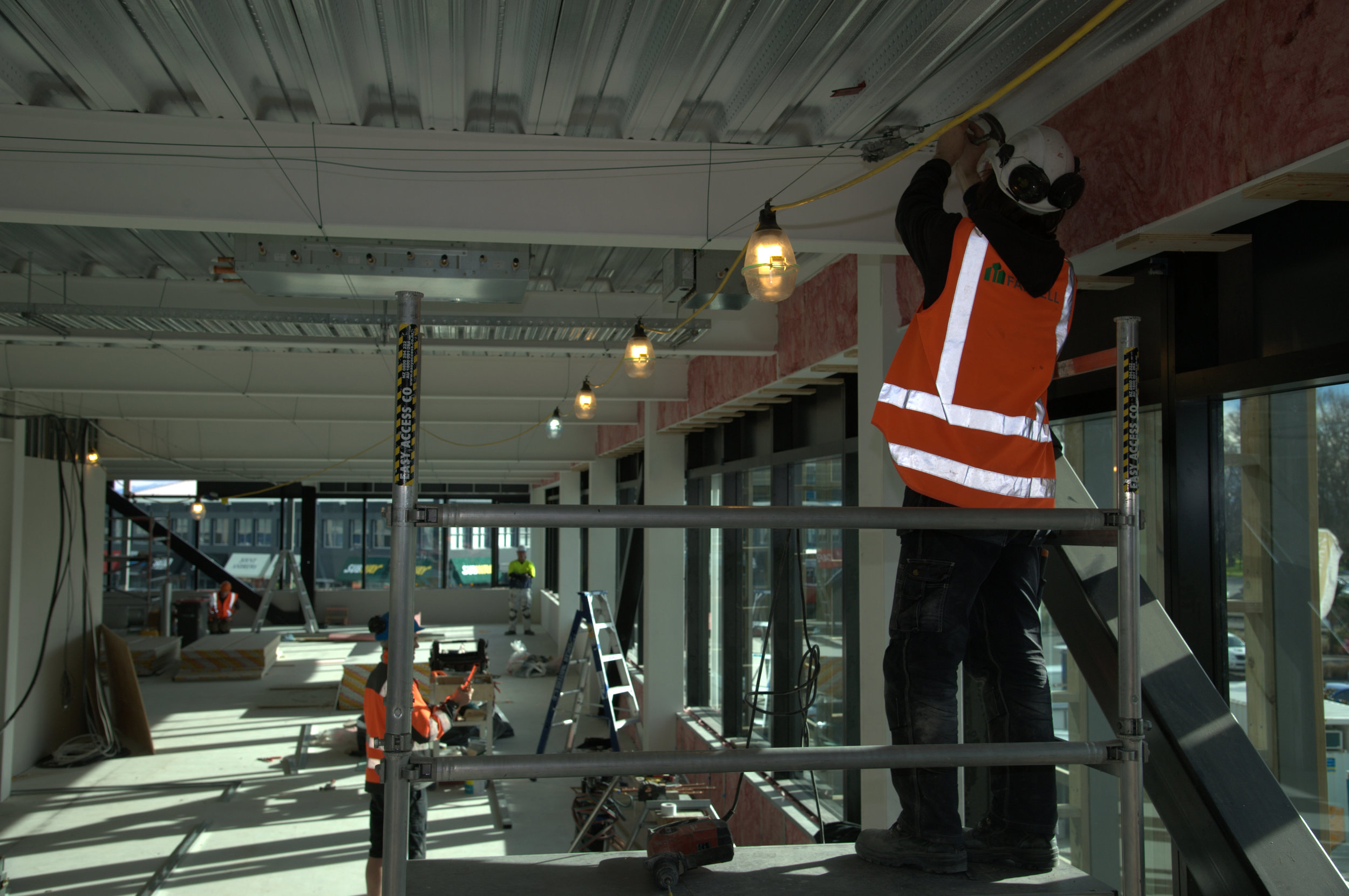 Hazeldean Park. Interior fitout for Calder Stewart