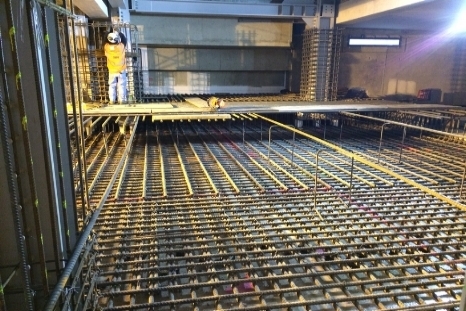 Ongoing Structural Strengthening by Farrell Construction, a five year project at The University of Canterbury.