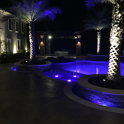 Luxury Pool Lighting Custom Landscape, Pool Light Fixture Led