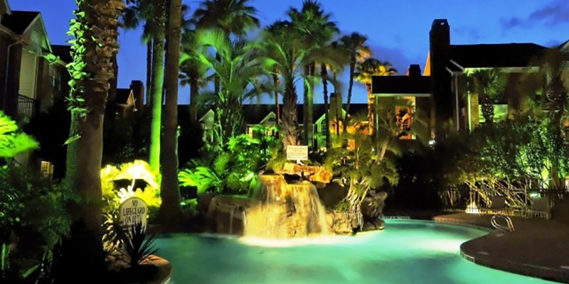 Luxury Pool Lighting Custom Landscape, Pool Landscape Lighting Photos