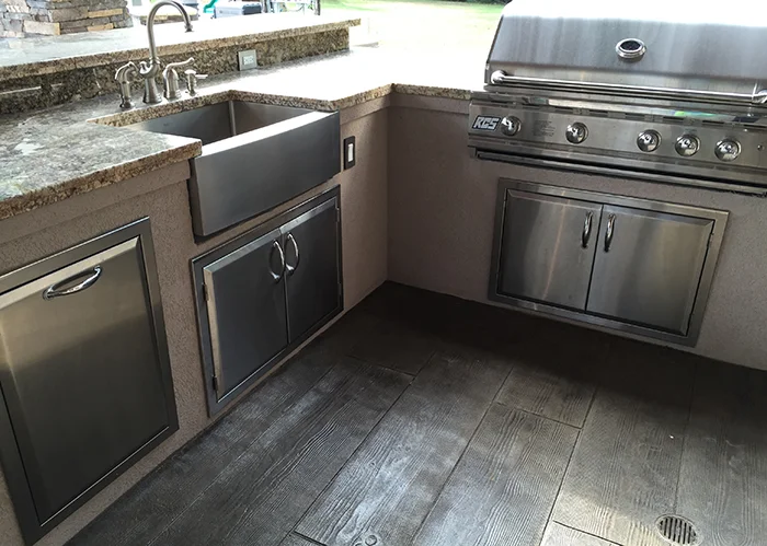  Backyard Kitchen Builder Woodlands, Tx 