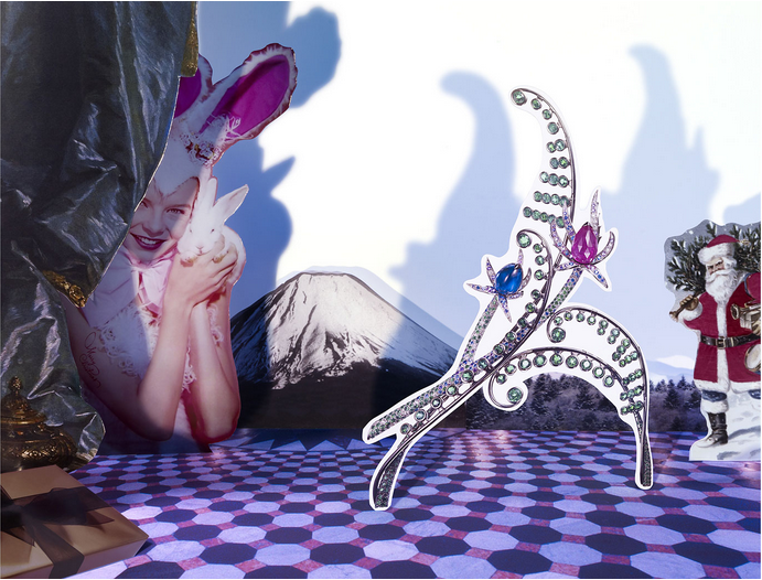 If Holly Madison played Alice in Wonderland in a Christmas TV Special, it'd look something like this.
