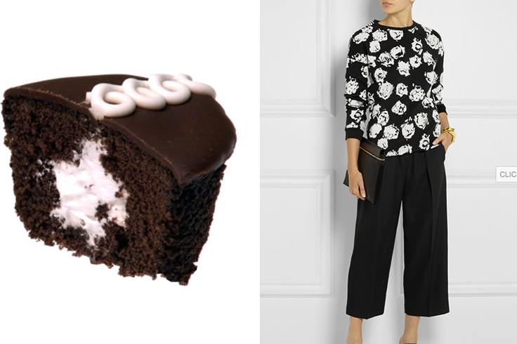 Modernize the classic black and white color combination to create the perfect Red Lobster date night looq. Shop this looq