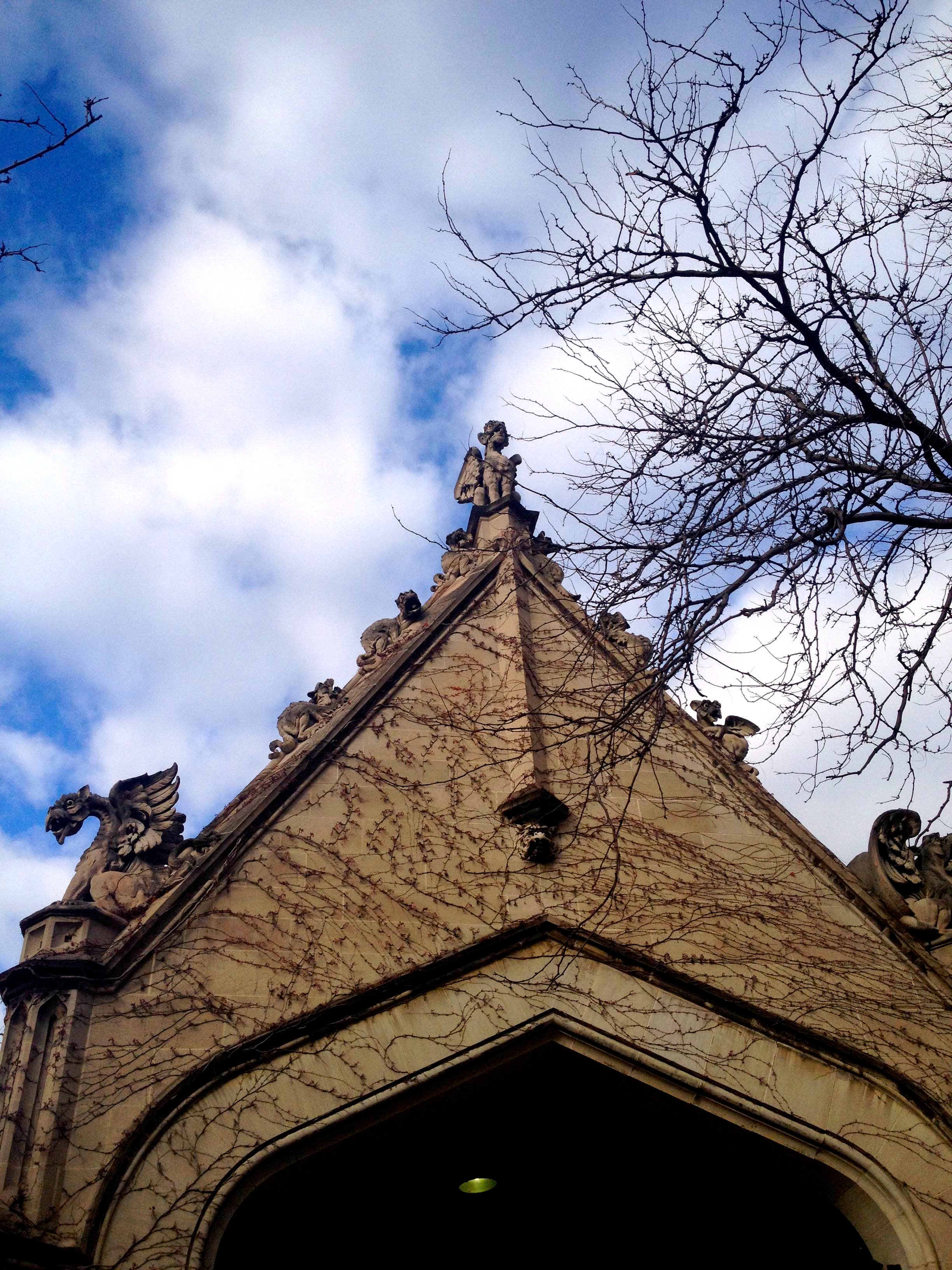 Not gargoyles