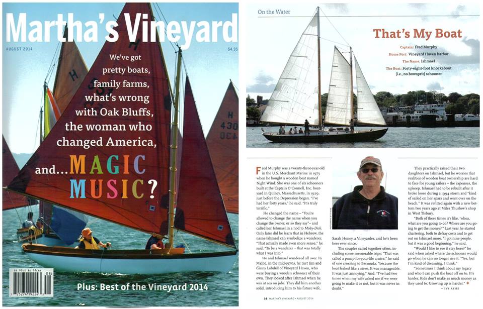 Article in the Martha's Vineyard Magazine