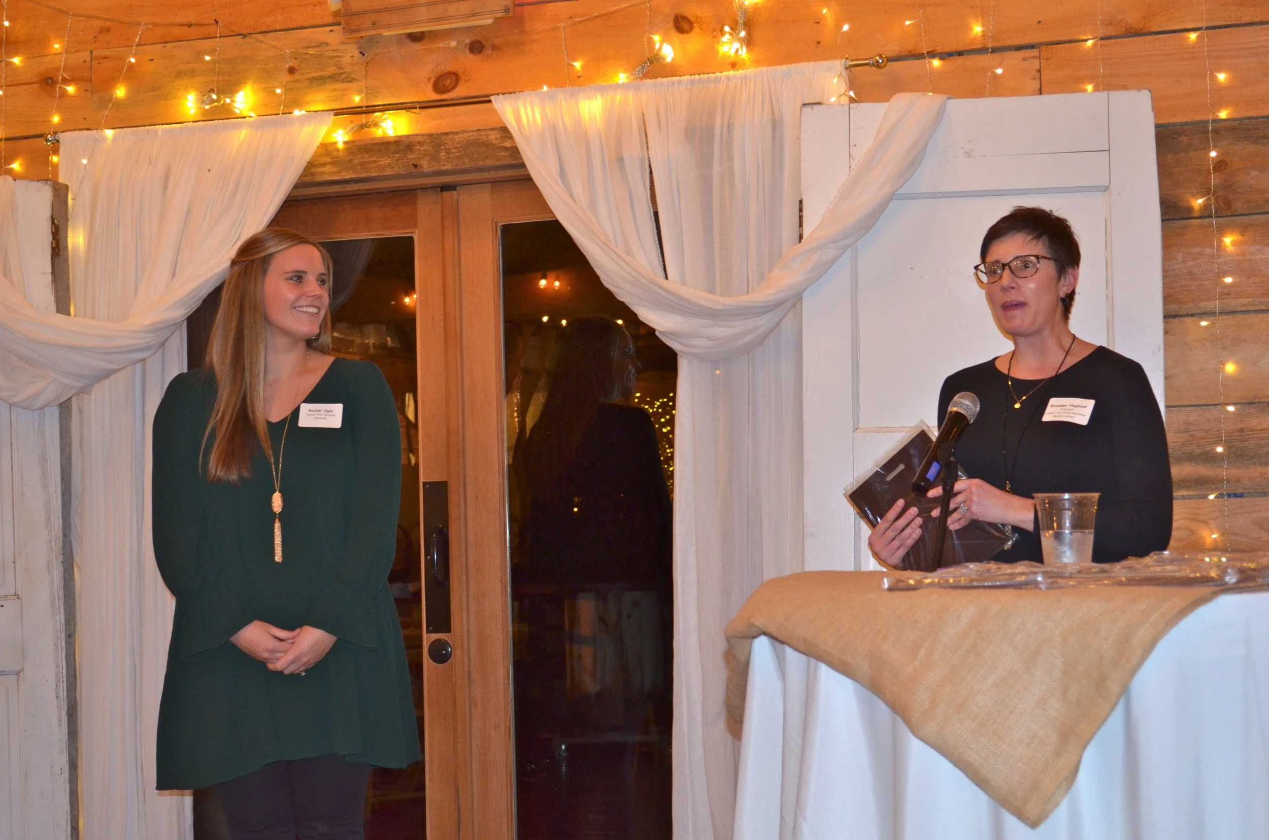 Rachel Ogle and Brandee Hoglund