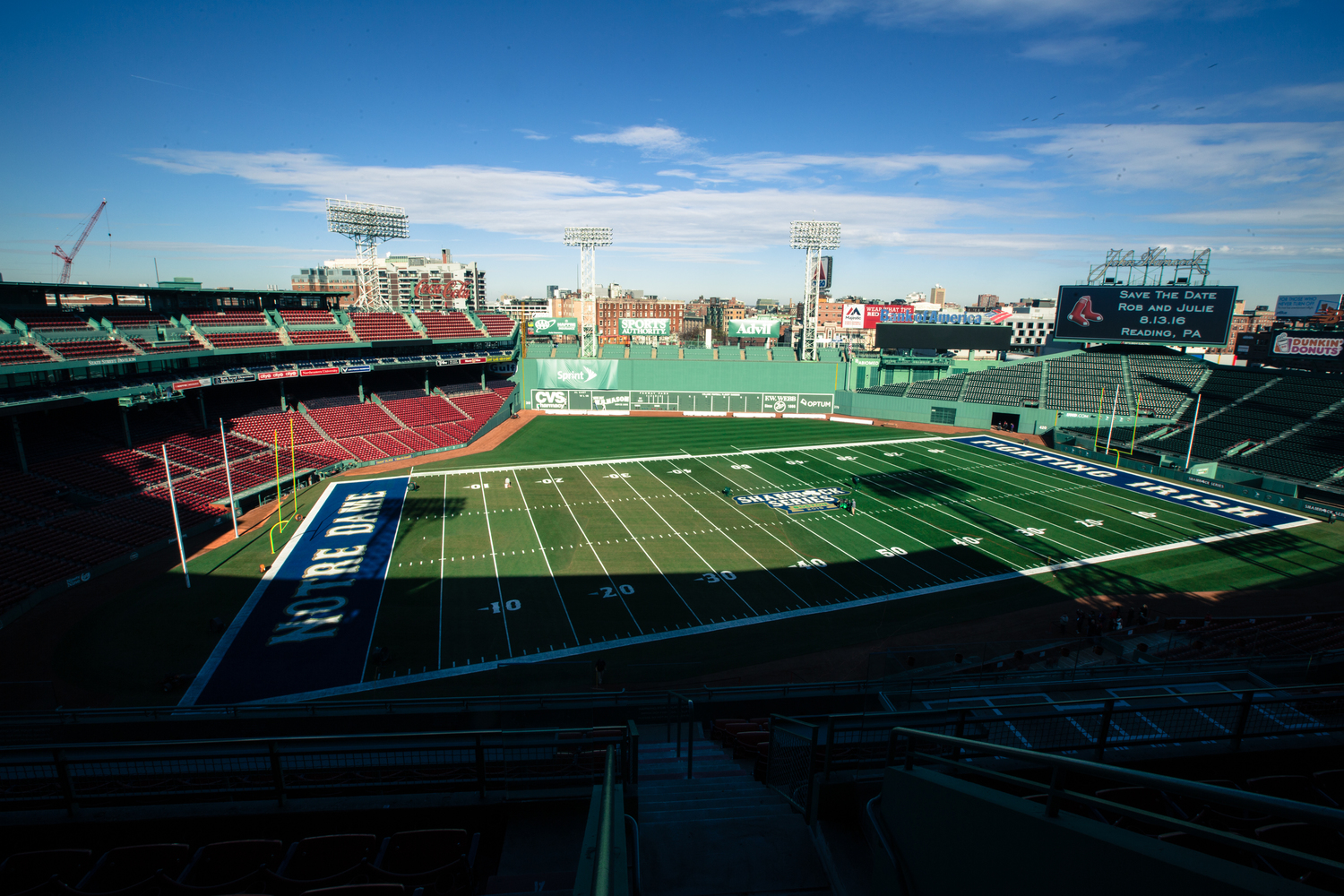 Football at Fenway 2015
