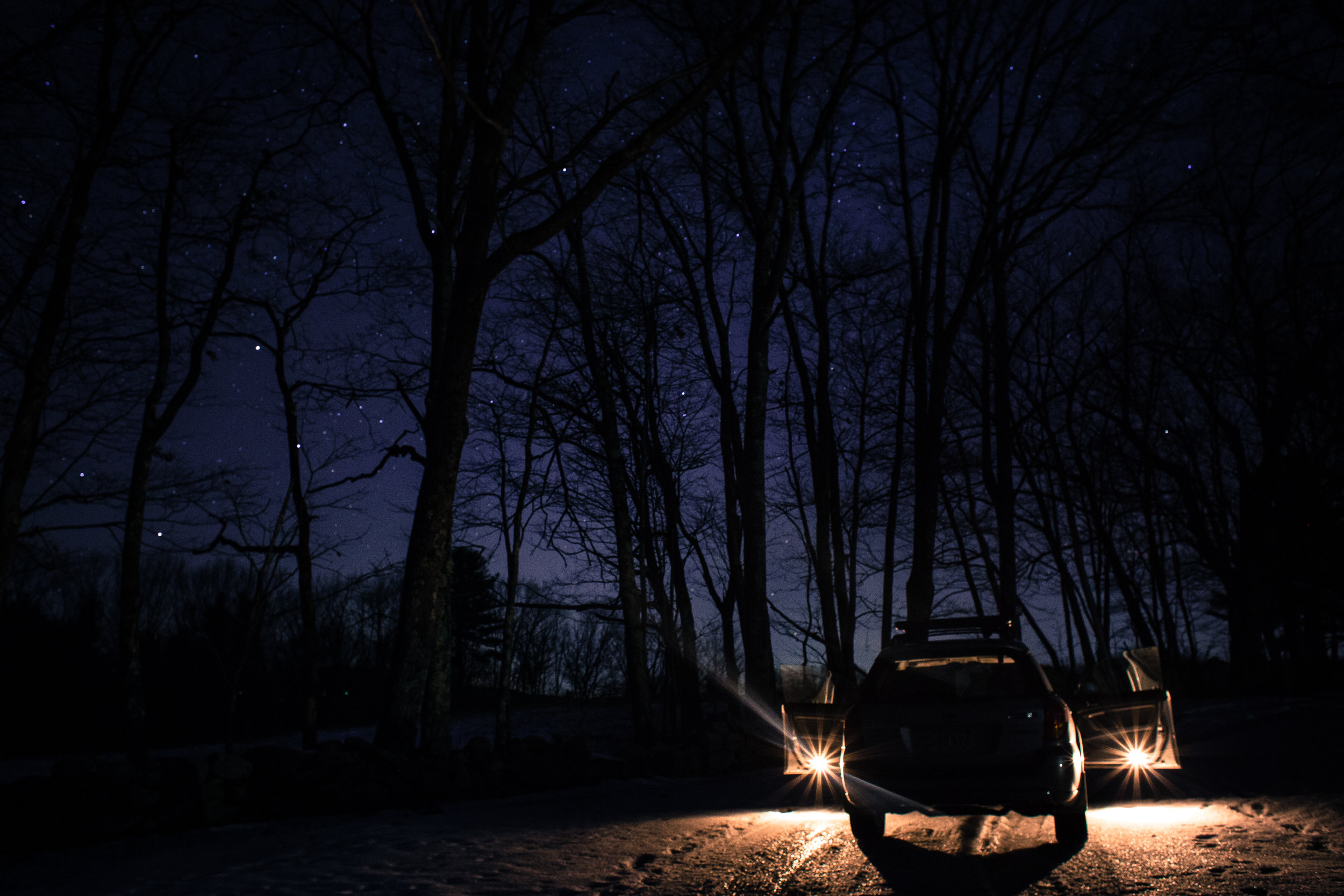 Subaru in the Night