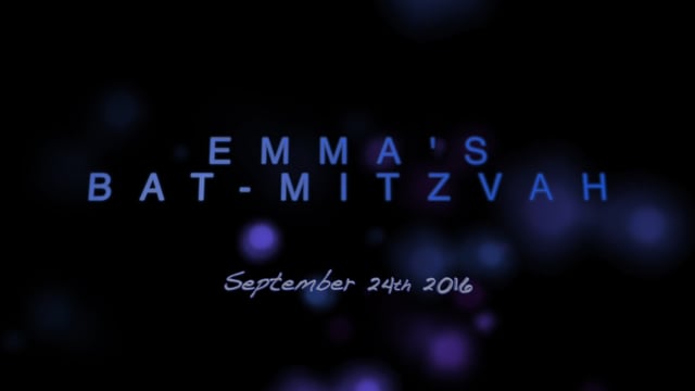 Emma Naidrich Bat-Mitzvah Recap