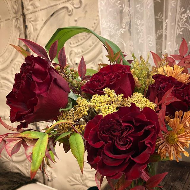 Incredibly beautiful flowers!  Thank you to our client/florist who brightened our day with them!