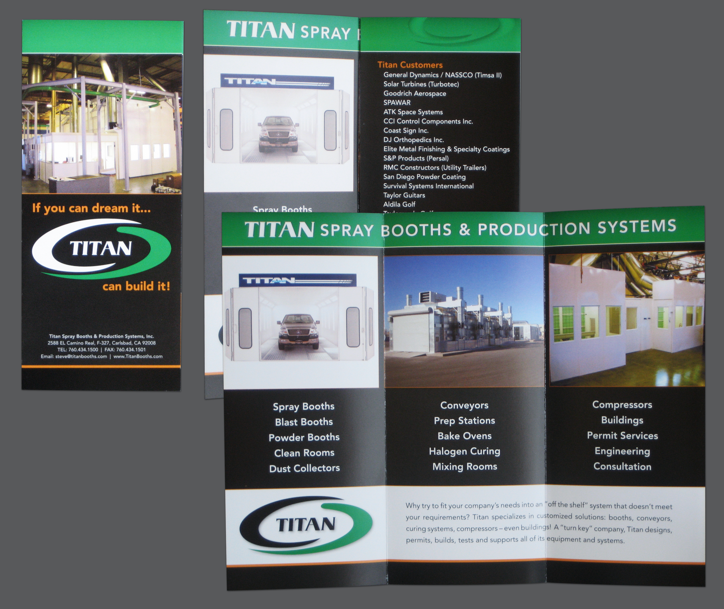 Titan Spray Booth brochure