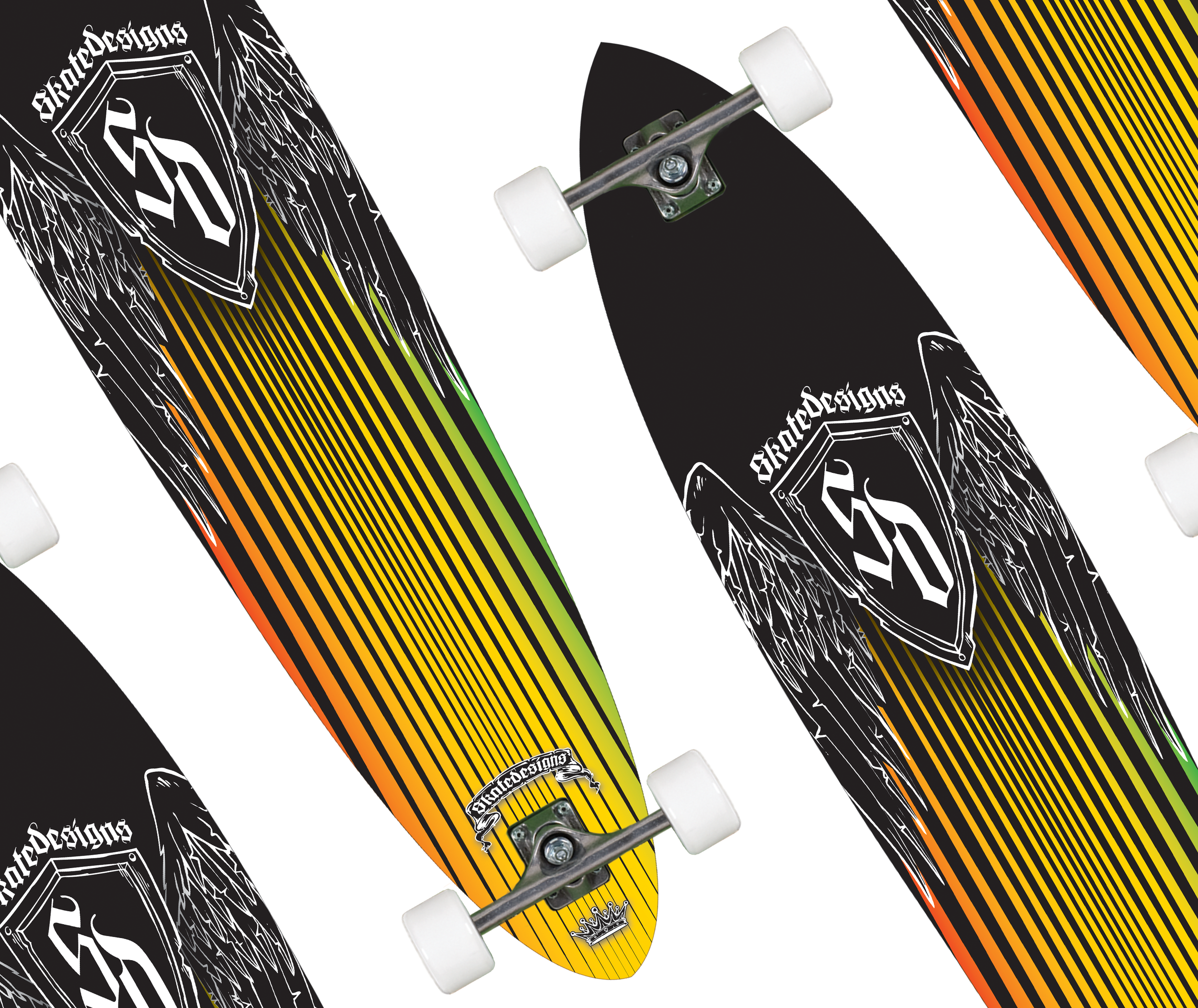 SkateDesigns Inc. Longboard