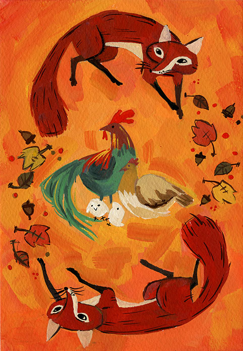 The Two Foxes