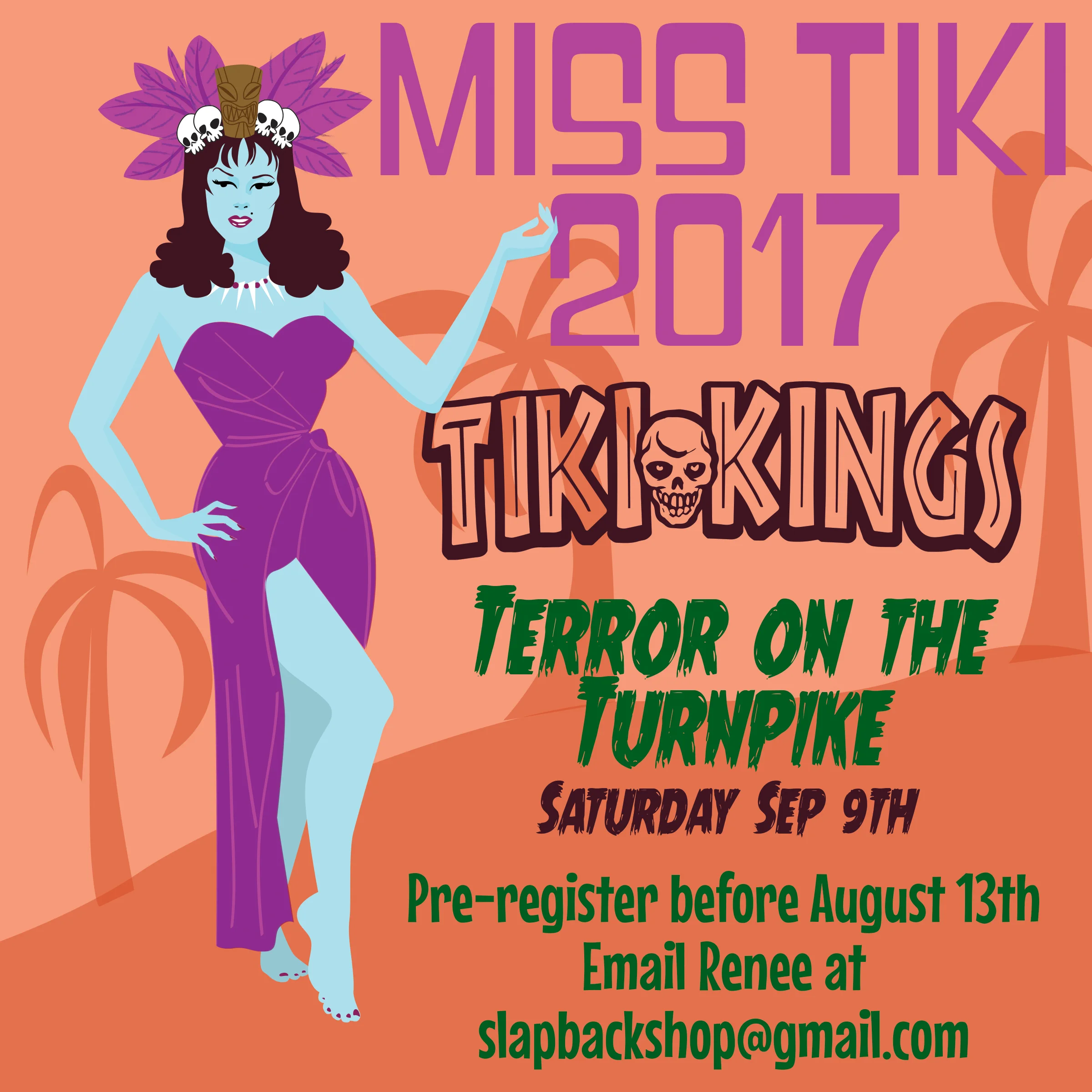 Miss Tiki 2017 Flyer