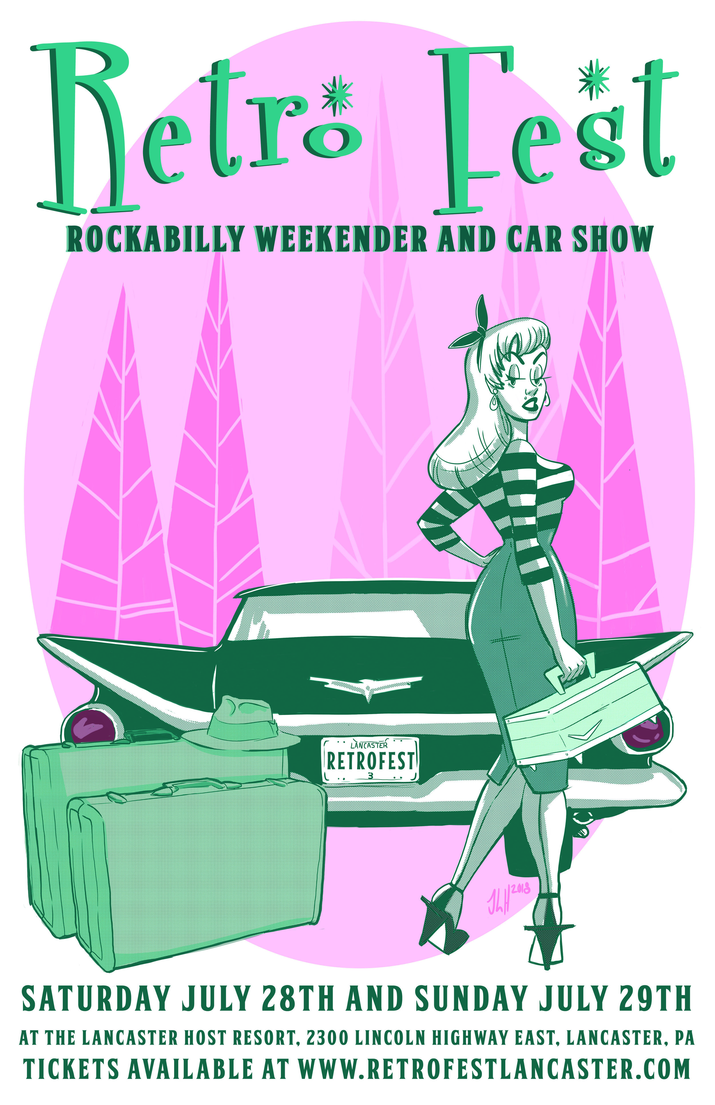 Event Poster for Retro Fest