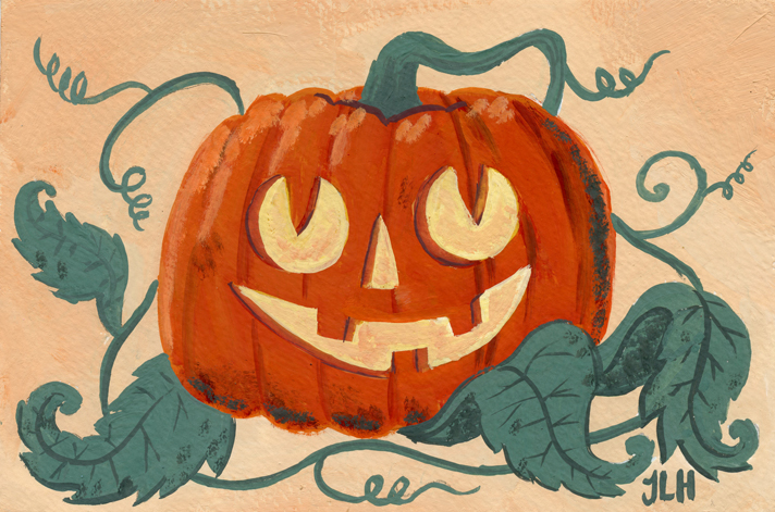 Vintage Inspired Pumpkin