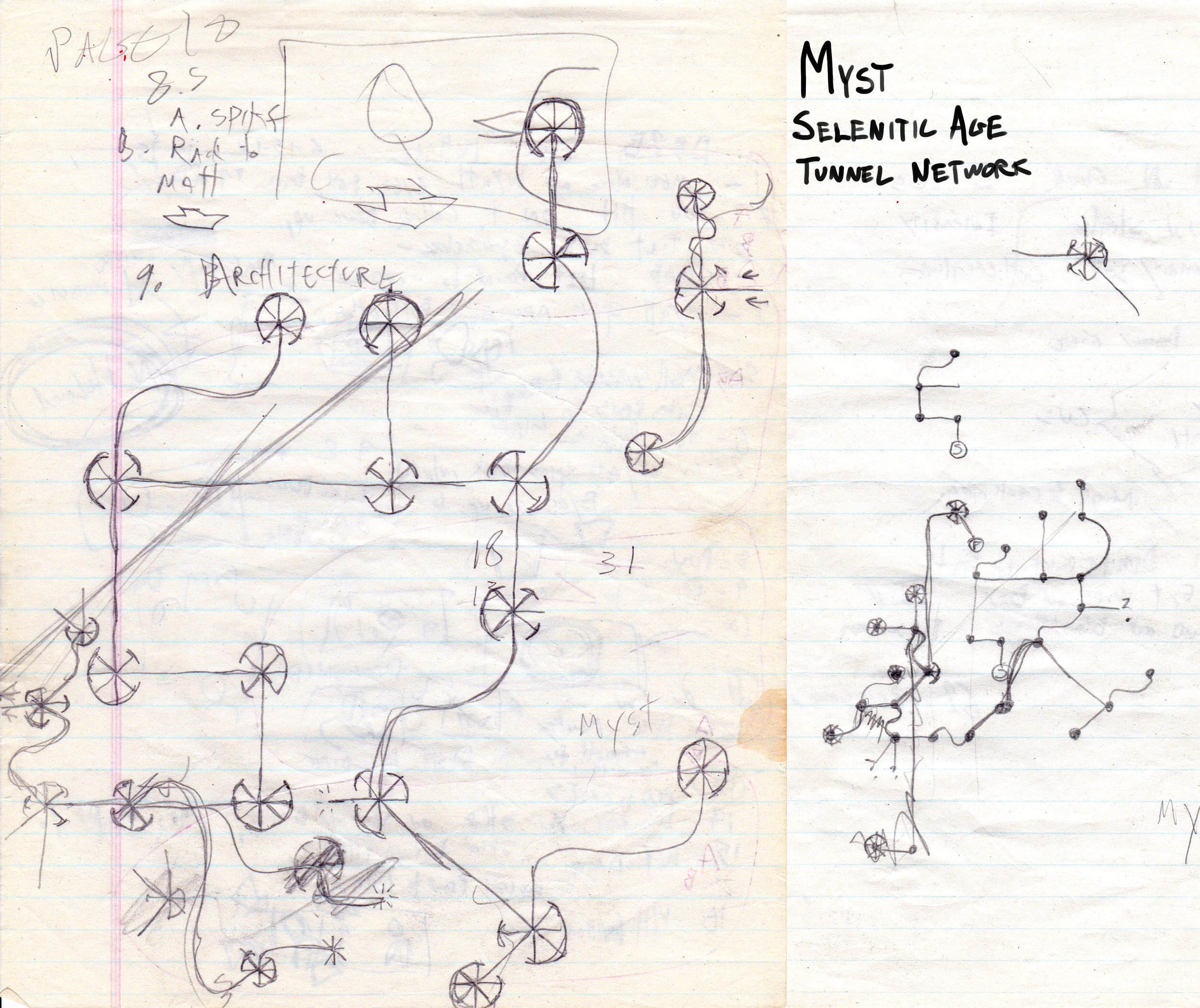 The tunnel system in the Selenitic Age was claustrophobic, disorienting, and lonely. It could easily have been half the size. I furiously tried to make sense of it, but as soon as you finish, why spend time refining your map?
