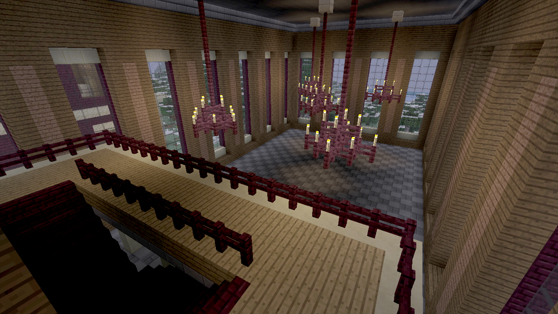 In Blood Ties, if you look out the windows, you can see other structures in Croft Manor that you can’t reach. Those rooms have to be filled with something! I’d like to think this was a ballroom.