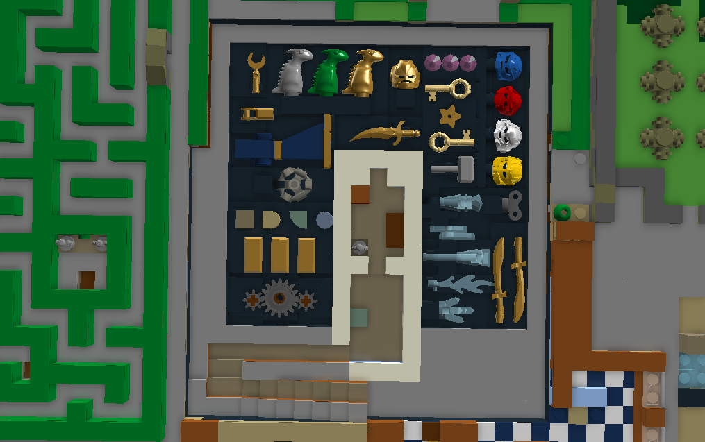  … and the basement Treasure Room! Alright Classic Core trilogy fans, can you identify all of the artifacts?   TRI, TRI Gold, TRII, TRII Gold, TRIII, TRIII Lost Artifact 