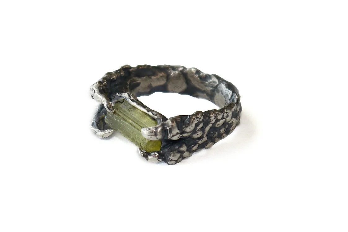 caitlin-cimino-silver-sustainable-ring-tourmaline-priestess