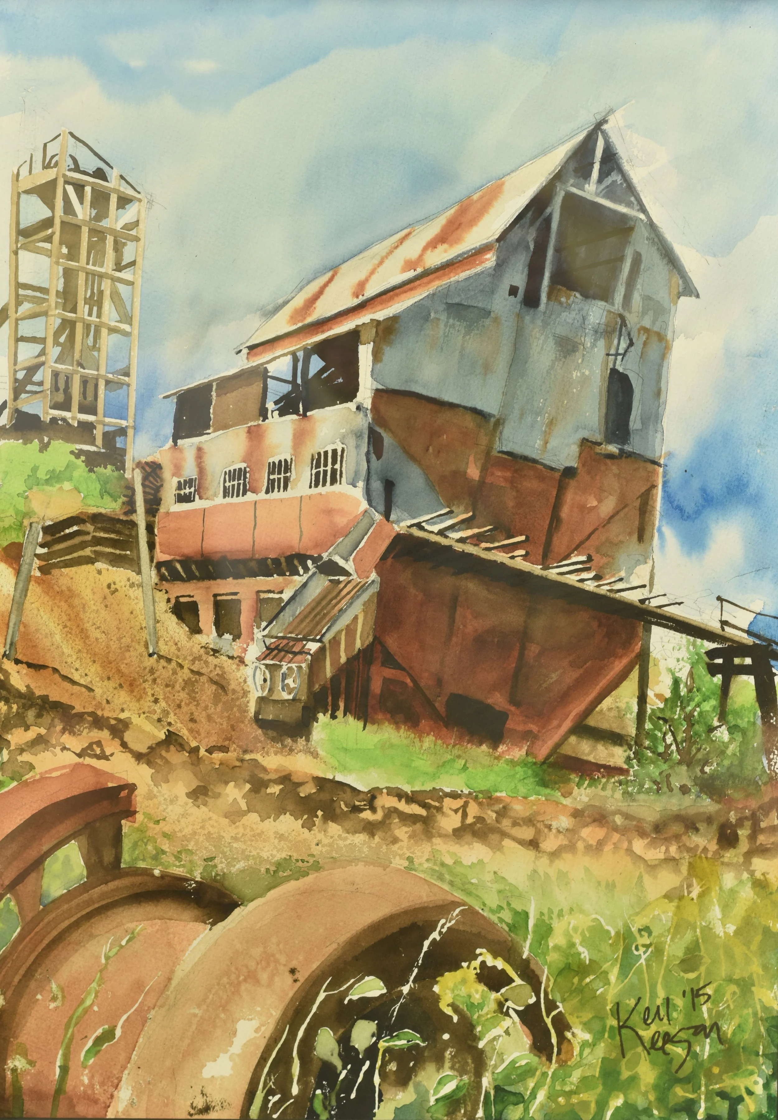 Ken Keegan, "The Portland Mine"