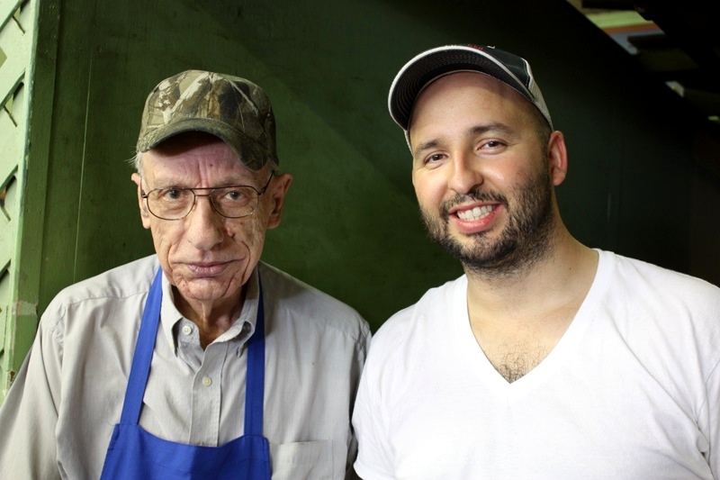 Monroe Schubert (RIP) of Prause Meat Market and I.