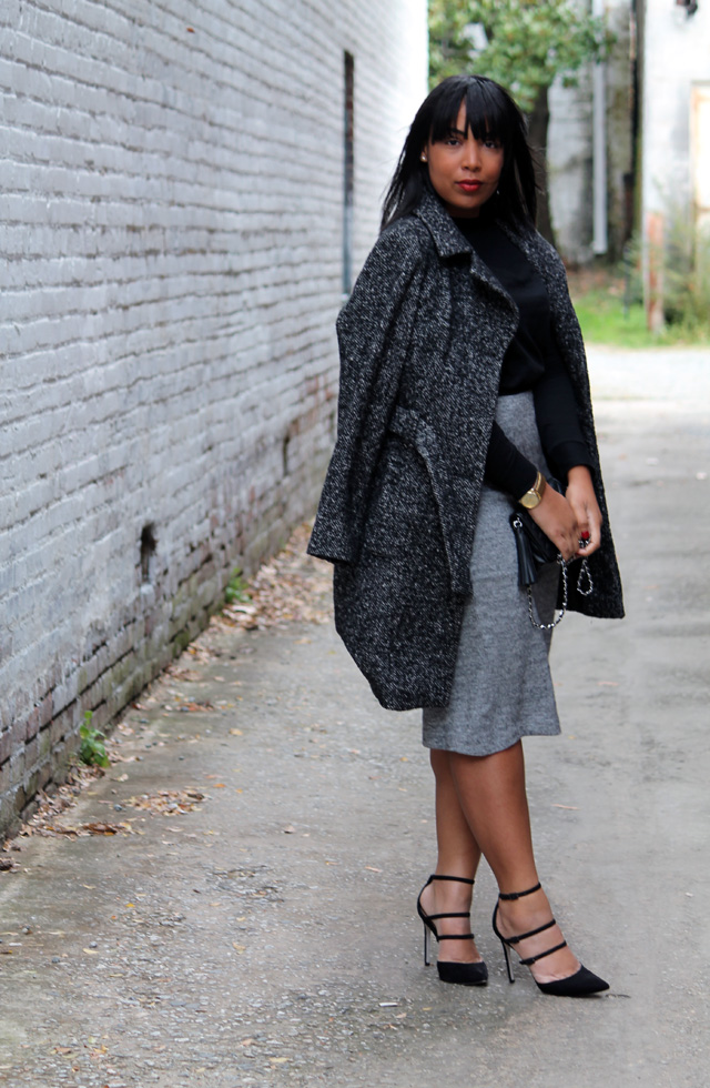 tweed heels