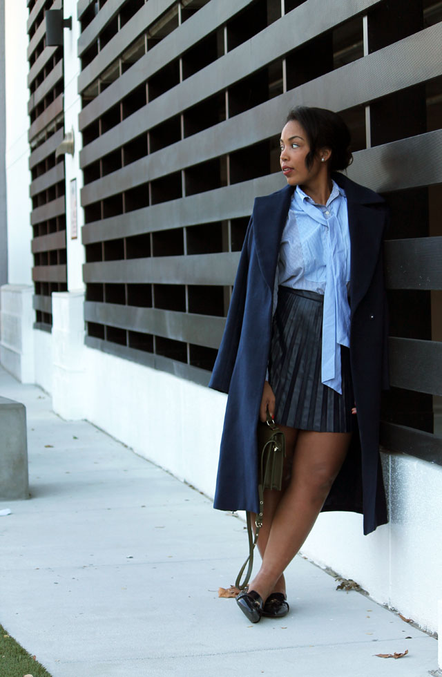 4-jcrew-navy-leather-pleated-skirt-stripe-pussybow-blouse-zara-pointed-toe-loafers-cameo-collective-true-lust-wool-coat.jpg