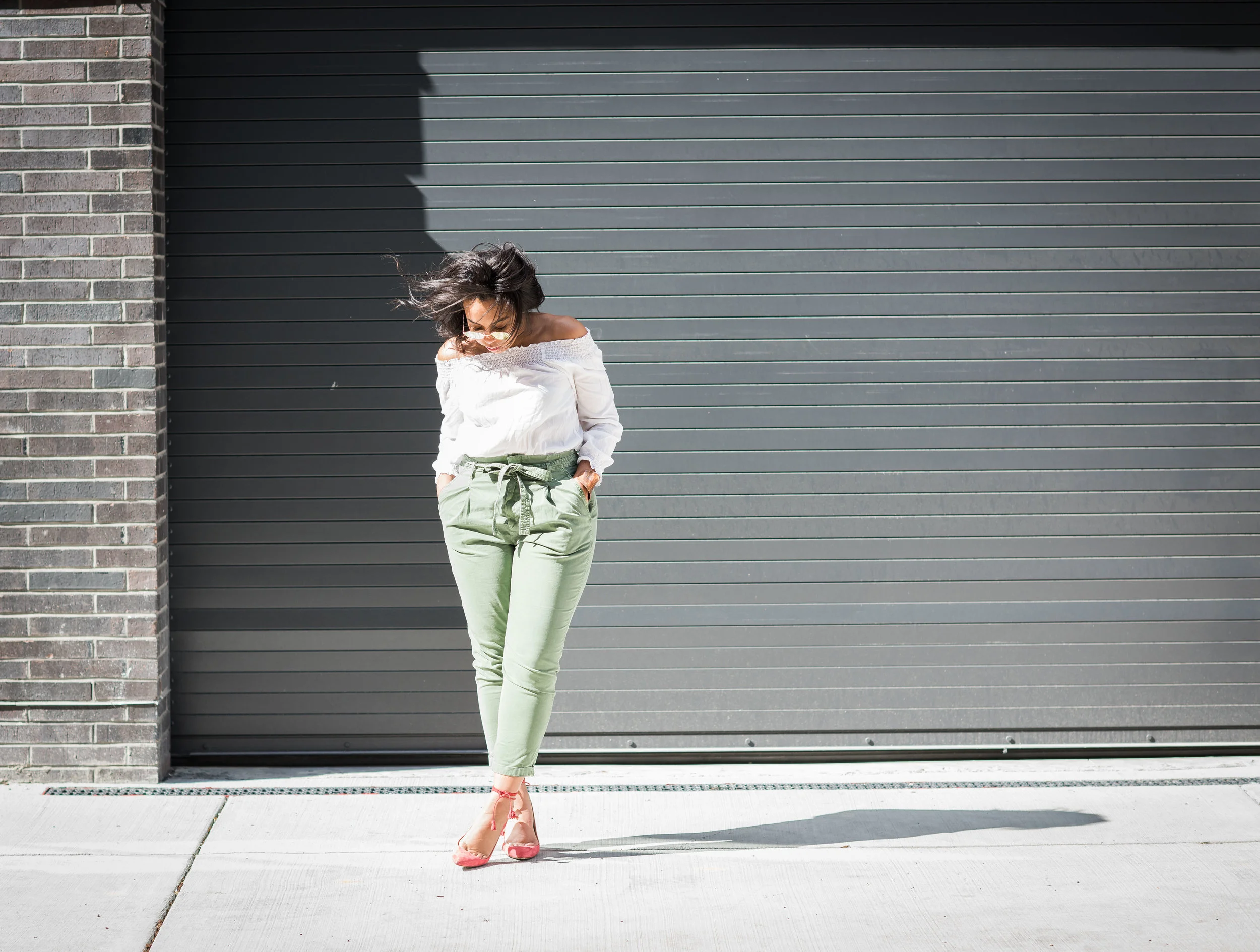 gap high rise chinos