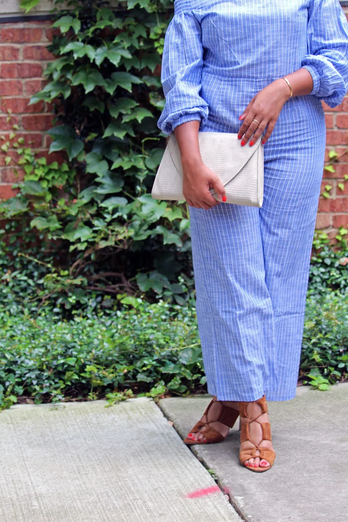 asos-linen-off-the-shoulder-jumpsuit-in cotton-shirting-stripe-forever-21-gold-hoops-zara-leather-lace-up-sandals-4.jpg