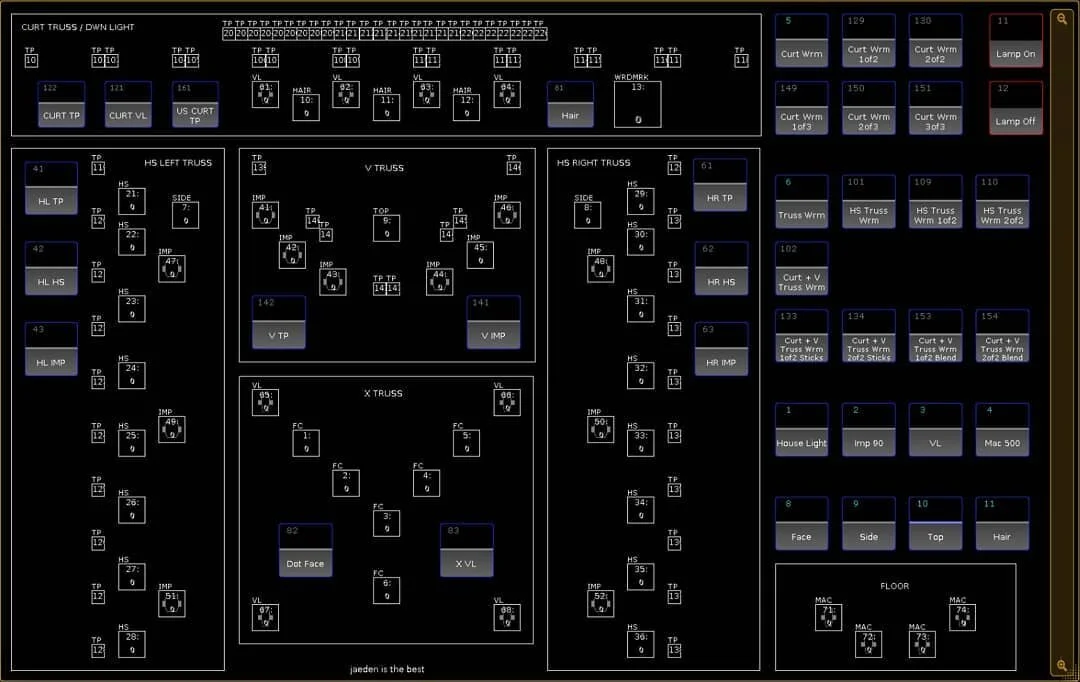 Layout view for TedX Fargo 2019
.
.
.
#lightingdesign #grandma2 #welovemalighting #corporatelighting #tedxfargo #layoutview #stagelighting