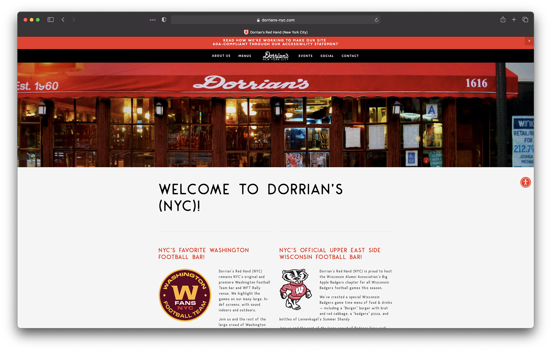 Dorrian’s Red Hand Restaurant (NYC)